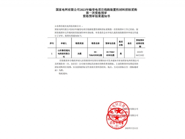 公司資格預(yù)審已審批通過，歡迎各位洽談合作